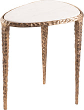 Load image into Gallery viewer, Gild - Aluminum Base And Genuine Marble Top Table
