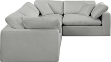 Load image into Gallery viewer, Comfy - 4 Piece Linen Fabric Modular Sectional
