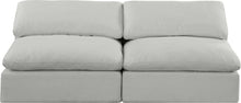 Load image into Gallery viewer, Comfy - Linen Modular Armless Sofa 2 Seats
