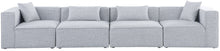 Load image into Gallery viewer, Cube - Linen Modular 4 Seat Sofa
