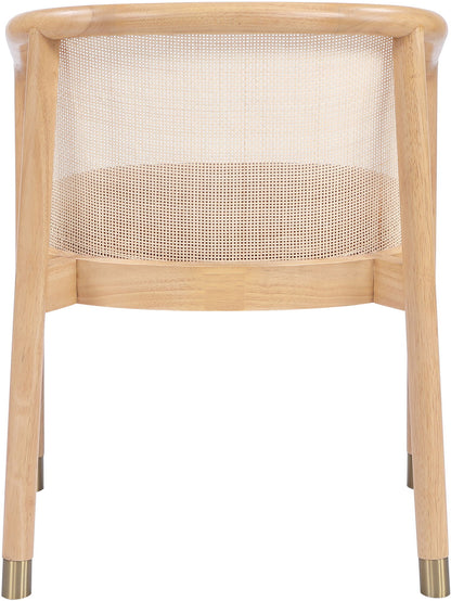 Sylvan - Vegan Leather Dining Chair (Set of 2) - Natural Frame