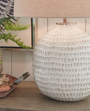 Load image into Gallery viewer, Jamon - Ceramic Table Lamp  - Beige
