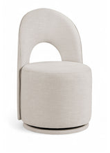Load image into Gallery viewer, Cirelle - Linen Textured Performance Fabric Dining Chair (Set of 2)
