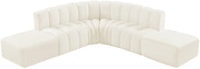 Load image into Gallery viewer, Arc - Velvet 6 Piece Corner Modular Sofa
