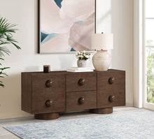 Load image into Gallery viewer, Bubble - Rubberwood with Oak Veneer Sideboard / Buffet
