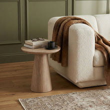 Load image into Gallery viewer, Cassino - Concrete Indoor/Outdoor End Table - Travertine
