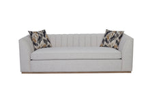 Load image into Gallery viewer, Elure - Channel Sofa - Pearl Silver
