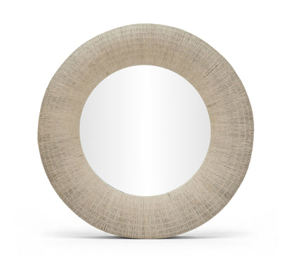 Meadow - Round Jute Rope Framed Mirror