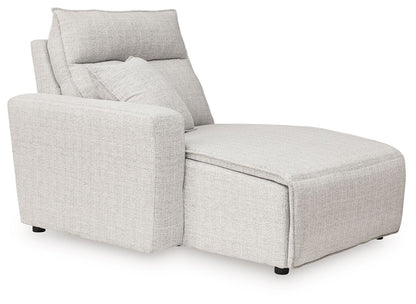 Modmax II - LAF Press Back Power Chaise - Stone