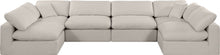 Load image into Gallery viewer, Comfy - 6 Piece Linen Modular Armless Sectional
