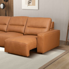 Load image into Gallery viewer, Grant - Triple Power Convertible Sofa - Cognac
