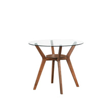 Load image into Gallery viewer, Oscar - Counter Table Base For Glass Top Counter Table - Walnut
