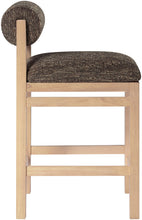 Load image into Gallery viewer, Roundhill - Fabric Counter Stool - Natural Frame
