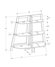 Load image into Gallery viewer, Bookshelf, Bookcase, Etagere, 3 Tier, For Office, Contemporary &amp; Modern
