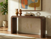 Load image into Gallery viewer, Toulon - Oak Veneer Console Table
