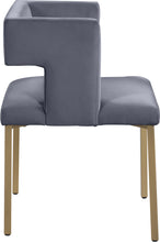Load image into Gallery viewer, Caleb - Dining Chair with Gold Legs (Set of 2)
