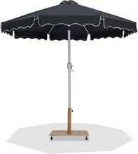 Load image into Gallery viewer, Amalfi - Aluminum Patio Umbrella - Light Brown Base / White Pole
