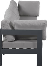Load image into Gallery viewer, Nizuc - Outdoor Patio 4 Seat Modular Sofa With Gray Frame
