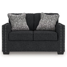Load image into Gallery viewer, Jasmine Peaks - Loveseat - Coal
