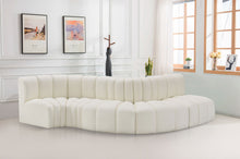 Load image into Gallery viewer, Arc - Faux Leather 5 Piece Modular Sofa
