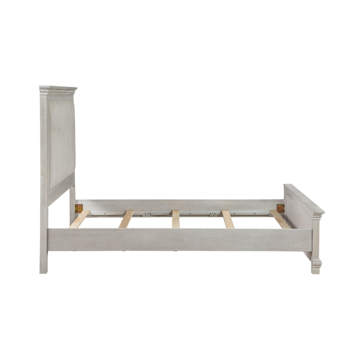 Silver Sands - 5/0 Queen Panel Headboard - Gray