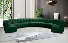 Load image into Gallery viewer, Infinity - 9 Piece Velvet Modular Sectional
