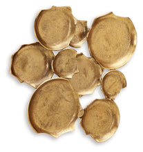 Load image into Gallery viewer, Gageton - Wall Decor - Antique Gold Finish
