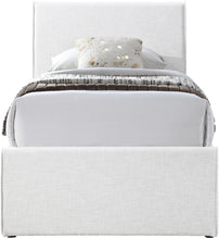 Load image into Gallery viewer, Myles - Linen Twin Trundle Bed
