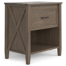Load image into Gallery viewer, Ela - Bedside Table - Smoky Brown
