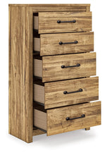 Load image into Gallery viewer, Maystonna - Five Drawer Chest - Brown
