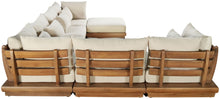 Load image into Gallery viewer, Mirella - 7 Piece Water Resistant Fabric Upholstered Outdoor Patio Modular Sectional
