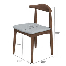 Load image into Gallery viewer, Brooklyn - Dining Chairs (Set of 2) - Gray
