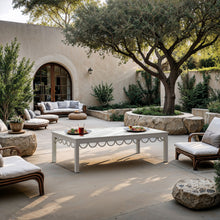 Load image into Gallery viewer, Portofino - Aluminum Outdoor Patio Coffee Table
