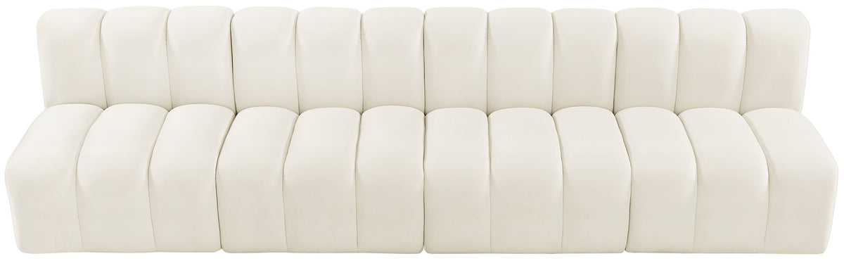 Arc - Velvet 4 Seats Modular Sofa