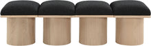 Load image into Gallery viewer, Pavilion - 4 Piece Modular Bench With Natural Base
