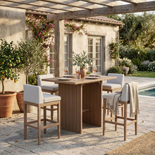 Load image into Gallery viewer, Solace - Acacia Wood Outdoor Patio Bar Table - Natural
