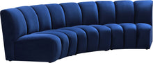 Load image into Gallery viewer, Infinity - 3 Piece Velvet Modular Sectional
