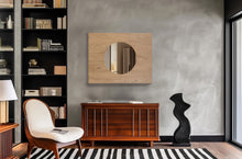 Load image into Gallery viewer, Optic - Oak Wood Frame Mirror
