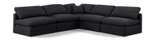 Load image into Gallery viewer, Indulge - Linen 5 Piece Modular Corner Armless Sectional
