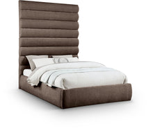Load image into Gallery viewer, Adam - Chenille Fabric Bed With 89" Headboard
