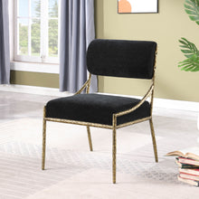 Load image into Gallery viewer, Bastille - Upholstered Dining Side Chair (Set of 2) - Brass Frame
