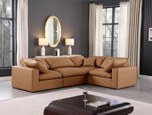 Load image into Gallery viewer, Comfy - 4 Piece Faux Leather Modular Sectional
