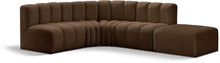 Load image into Gallery viewer, Arc - Velvet 5 Piece Corner Modular Sofa
