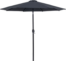 Load image into Gallery viewer, Fiji - Aluminum Patio Umbrella With Round Black Base
