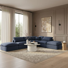 Load image into Gallery viewer, Indulge - Linen 6 Piece Modular Armless Sectional
