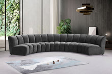 Load image into Gallery viewer, Infinity - 5 Piece Velvet Modular Sectional
