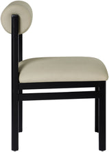 Load image into Gallery viewer, Roundhill - Faux Leather Dining Chair (Set of 2) - Black Frame
