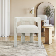 Load image into Gallery viewer, Athena - Boucle Fabric Dining Chair
