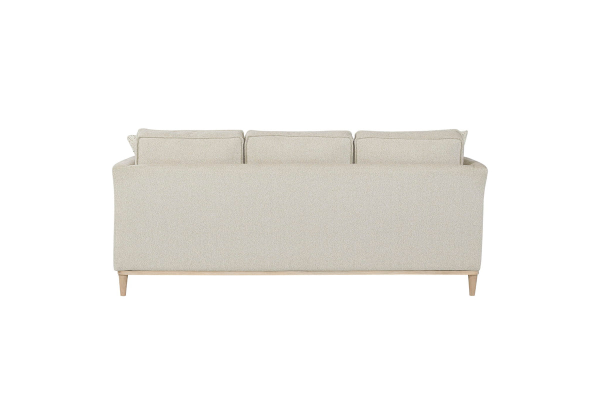 Citrus Heights - Sofa With 2 Pillows - Pearl Silver