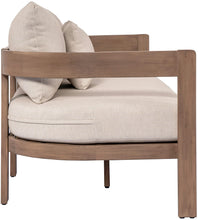 Load image into Gallery viewer, Newport - Water Resistant Fabric 86.75" Upholstered Outdoor Patio Sofa
